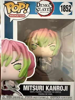 Funko Mitsuri Kanroji Figure - Pink, Green Hair
